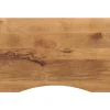 vidaXL Dessus de bureau avec courbe 80x50x2,5 cm manguier massif brut