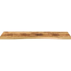 Accessoires Pour Tables-vidaXL Dessus de bureau avec courbe 140x60x2,5 cm manguier massif brut