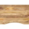 Accessoires Pour Tables-vidaXL Dessus de bureau avec courbe 80x50x2,5 cm manguier massif brut