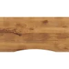 Accessoires Pour Tables-vidaXL Dessus de bureau avec courbe 140x50x2,5 cm manguier massif brut