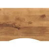 Accessoires Pour Tables-vidaXL Dessus de bureau avec courbe 80x60x2,5 cm manguier massif brut