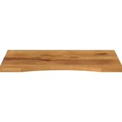 Accessoires Pour Tables-vidaXL Dessus de bureau avec courbe 80x60x2,5 cm manguier massif brut