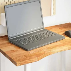 Accessoires Pour Tables-vidaXL Dessus de bureau bois chêne massif rectangulaire Marron clair