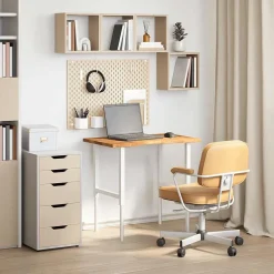 Accessoires Pour Tables-vidaXL Dessus de bureau bois chêne massif rectangulaire Marron clair