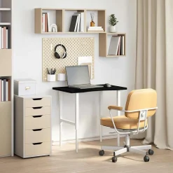 Accessoires Pour Tables-vidaXL Dessus de bureau bois chêne massif rectangulaire Marron foncé