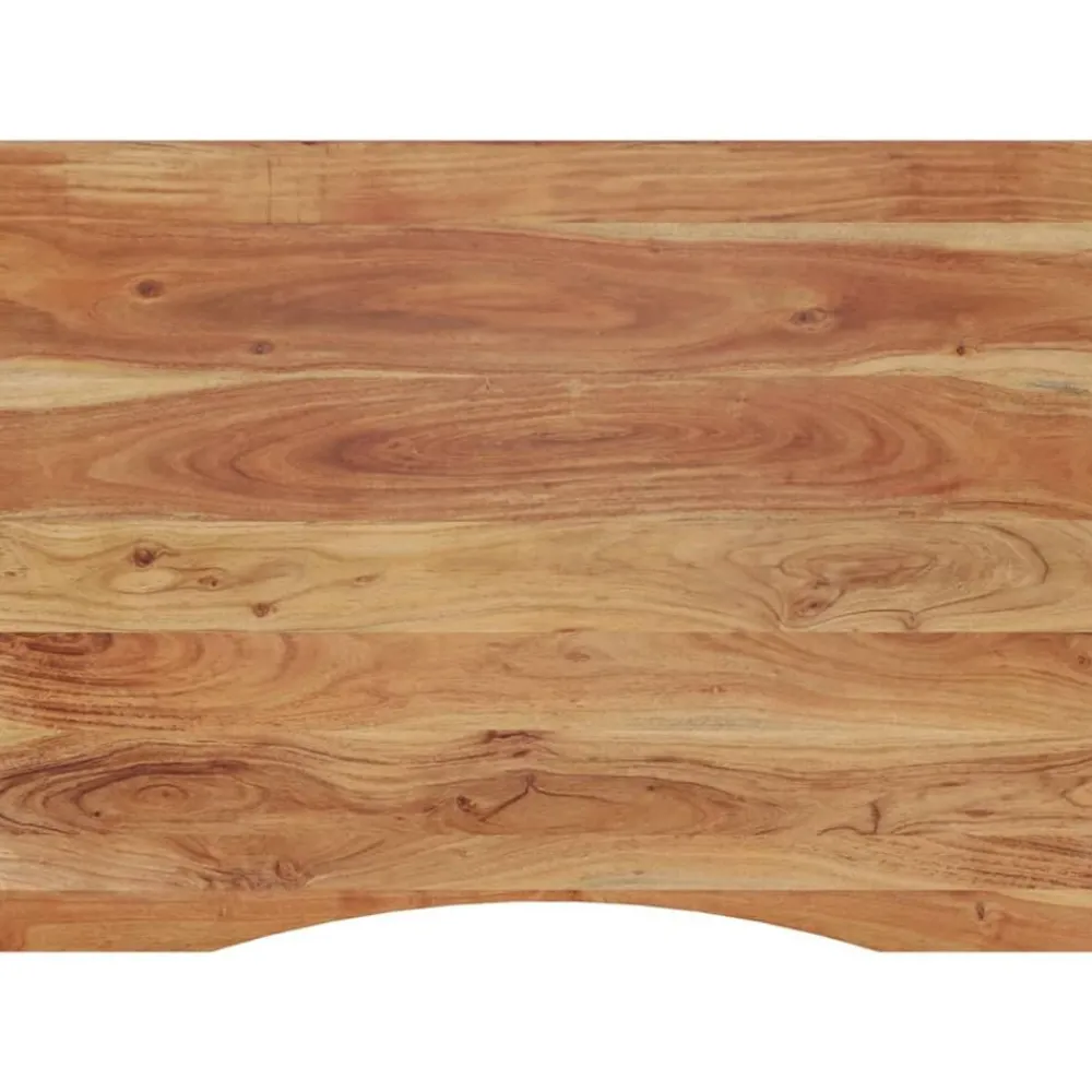 Accessoires Pour Tables-vidaXL Dessus de bureau 100x80x2,5 cm rectangulaire bois massif acacia