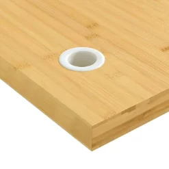 Accessoires Pour Meubles De Bureau-vidaXL Dessus de bureau 100x50x4 cm bambou