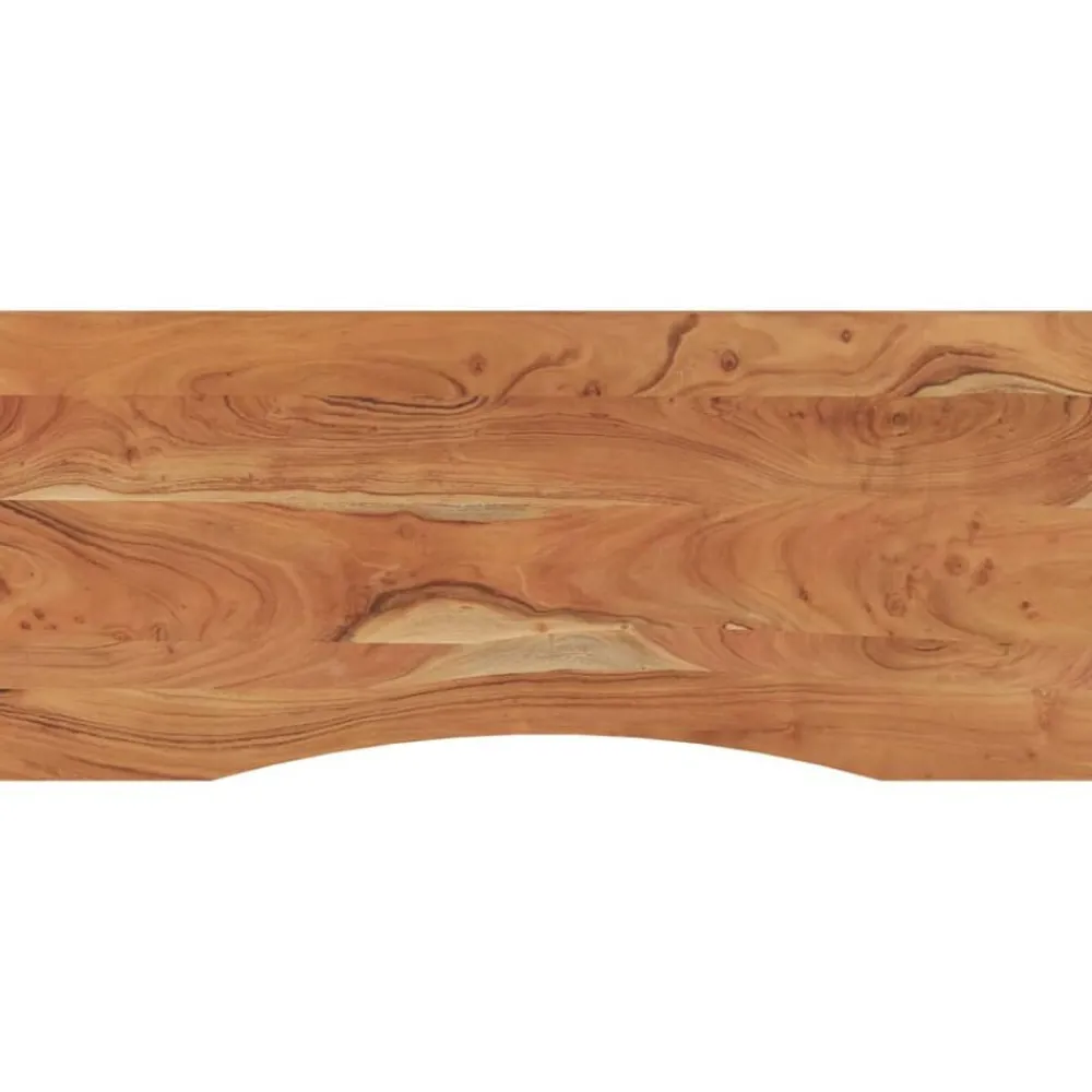 Accessoires Pour Tables-vidaXL Dessus de bureau 120x50x2,5 cm rectangulaire bois massif acacia