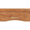 vidaXL Dessus de bureau 110x50x2,5 cm rectangulaire bois massif acacia