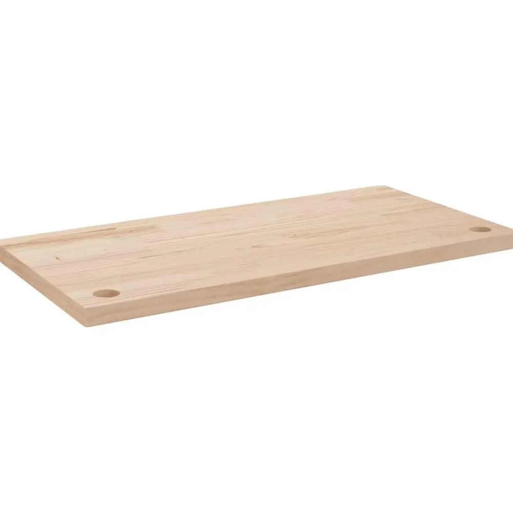 Accessoires Pour Meubles De Bureau-vidaXL Dessus de bureau 80x40x2,5 cm bois massif de pin Naturel