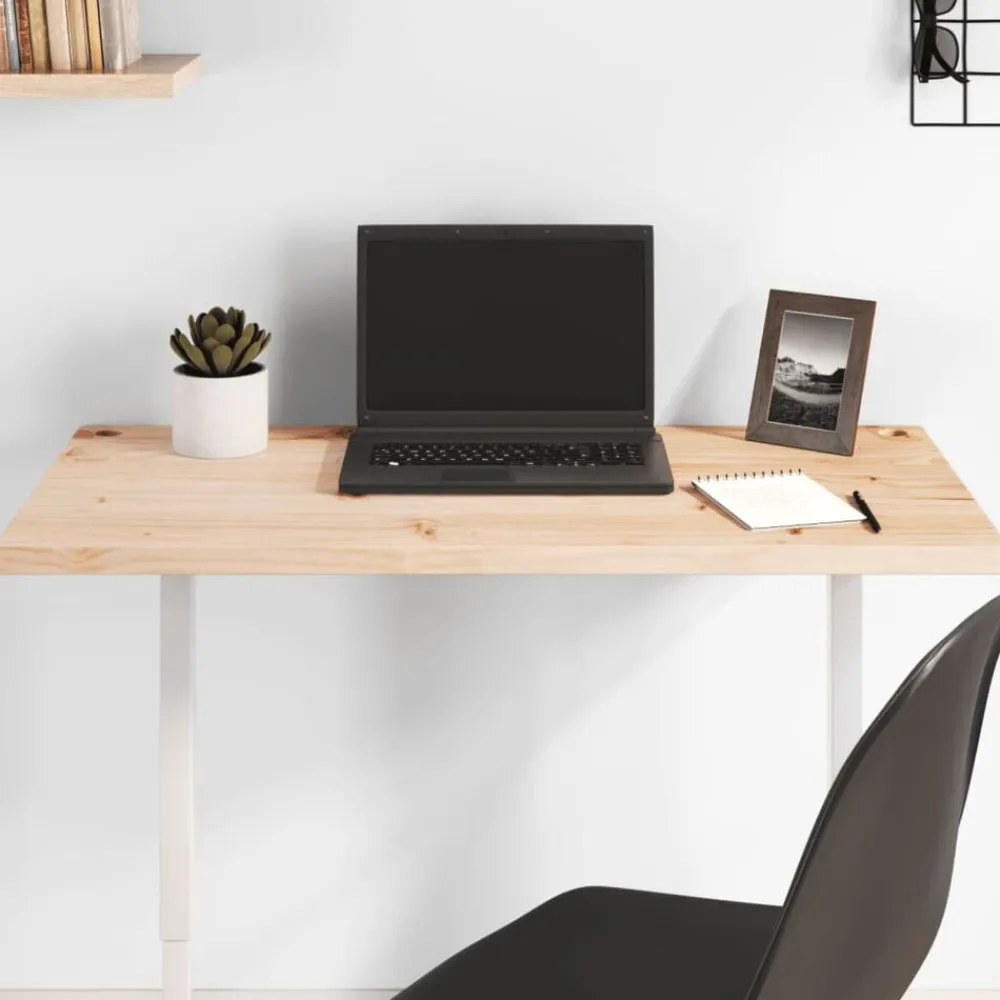 Accessoires Pour Meubles De Bureau-vidaXL Dessus de bureau 80x40x2,5 cm bois massif de pin Naturel