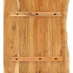 Plomberie-vidaXL Dessus de meuble-lavabo de salle de bain Acacia 58x52x2,5 cm