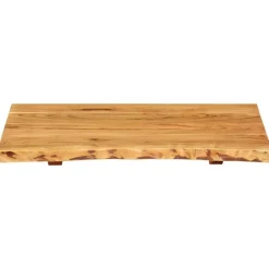 Plomberie-vidaXL Dessus de meuble-lavabo de salle de bain Acacia 58x52x2,5 cm