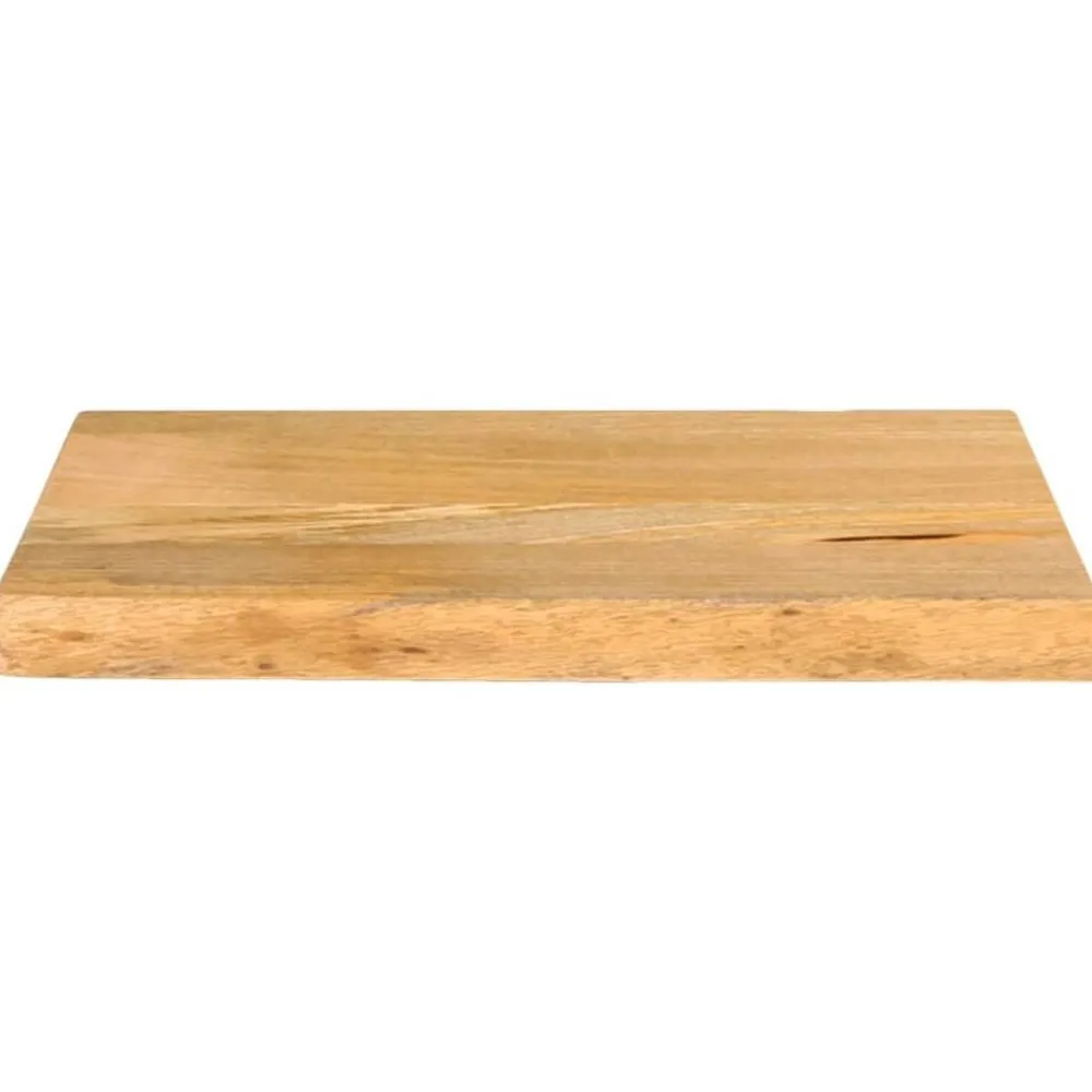 Accessoires Pour Tables-vidaXL Dessus de table à bord vivant 40x20x2,5 cm bois massif manguier Naturel