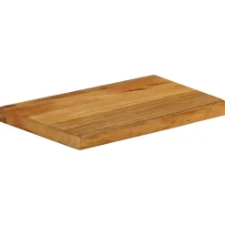 Accessoires Pour Tables-vidaXL Dessus de table à bord vivant 50x20x2,5 cm bois massif manguier finition ch&ecirc;ne