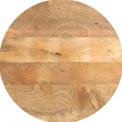 vidaXL Dessus de table Ø 40x3,8 cm rond bois de manguier massif