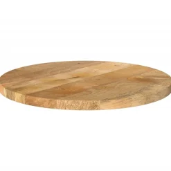 vidaXL Dessus de table Ø 40x3,8 cm rond bois de manguier massif