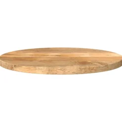 vidaXL Dessus de table Ø 40x3,8 cm rond bois de manguier massif