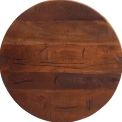 vidaXL Dessus de table Ø 40x2,5 cm rond bois massif de récupération
