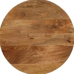 vidaXL Dessus de table Ø 40x2,5 cm rond bois de manguier massif