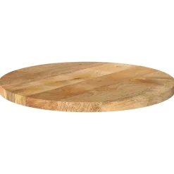 vidaXL Dessus de table Ø 40x2,5 cm rond bois de manguier massif