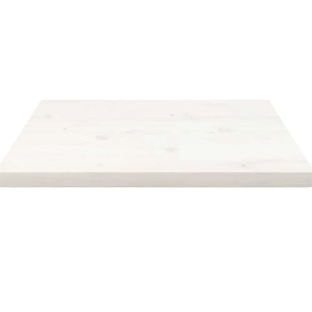 Accessoires Pour Tables-vidaXL Dessus de table 40x40x2,5 cm bois de pin massif Blanc