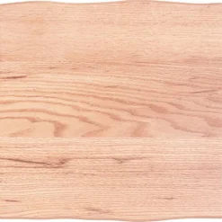 vidaXL Dessus de table bois chêne massif traité bordure assortie