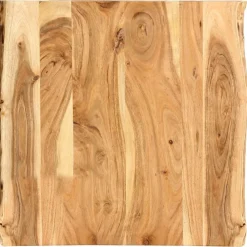 vidaXL Dessus de table Bois d'acacia massif 58x(50-60)x2,5 cm