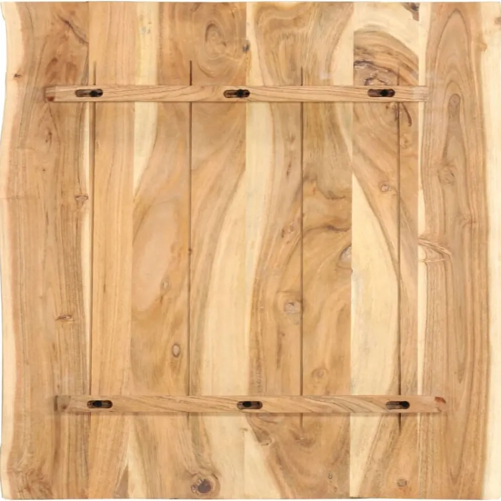 vidaXL Dessus de table Bois d'acacia massif 58x(50-60)x2,5 cm