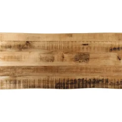 vidaXL Dessus de table bord vivant 90x40x2,5 cm bois de manguier brut