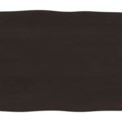 vidaXL Dessus de table bois massif traité bordure assortie