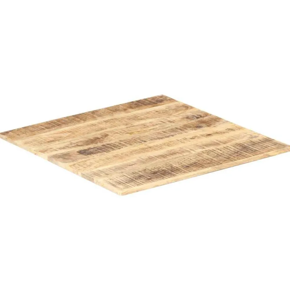 Accessoires Pour Tables-vidaXL Dessus de table Bois de manguier solide 15-16 mm 60x60 cm