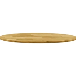 Accessoires Pour Tables-vidaXL Dessus de table Bois de chêne massif Rond 23 mm 500 mm