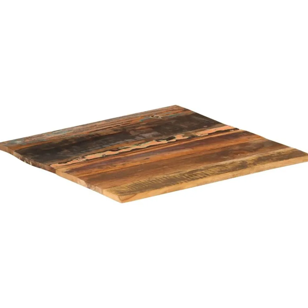 Accessoires Pour Tables-vidaXL Dessus de table carré 60x60 cm 15-16 mm Bois de récupération