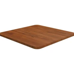 Accessoires Pour Tables-vidaXL Dessus de table carré 40x40x1,5cm Bois chêne traité Marron foncé