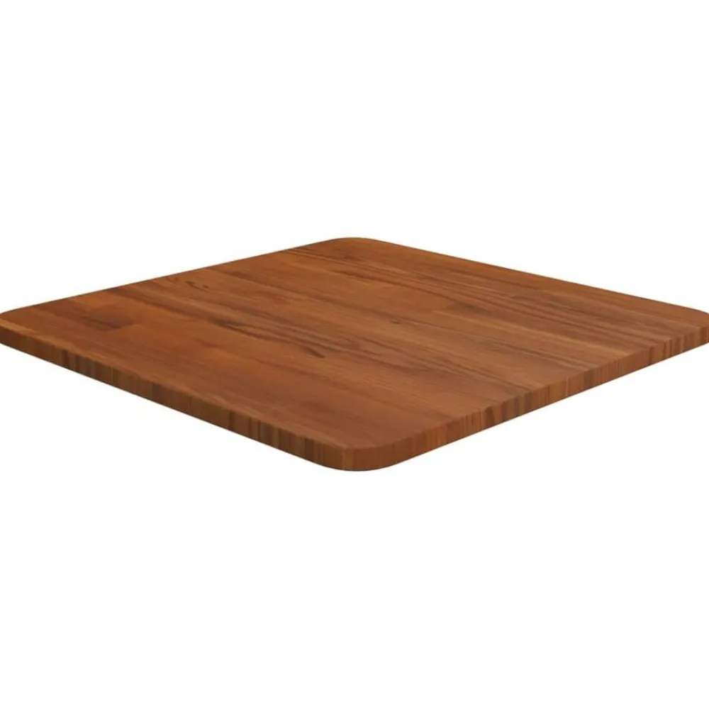 Accessoires Pour Tables-vidaXL Dessus de table carré 40x40x1,5cm Bois chêne traité Marron foncé