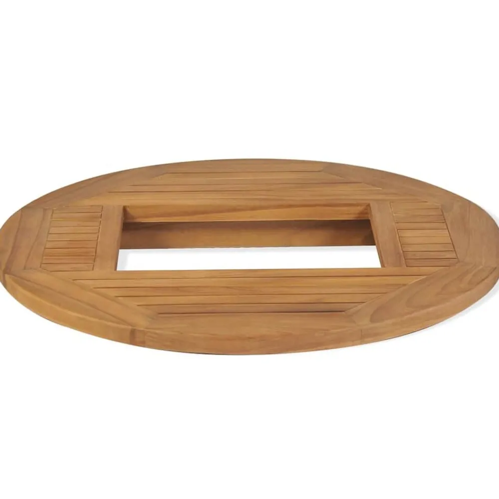 Accessoires Pour Tables-vidaXL Dessus de table de bière Teck 70 cm