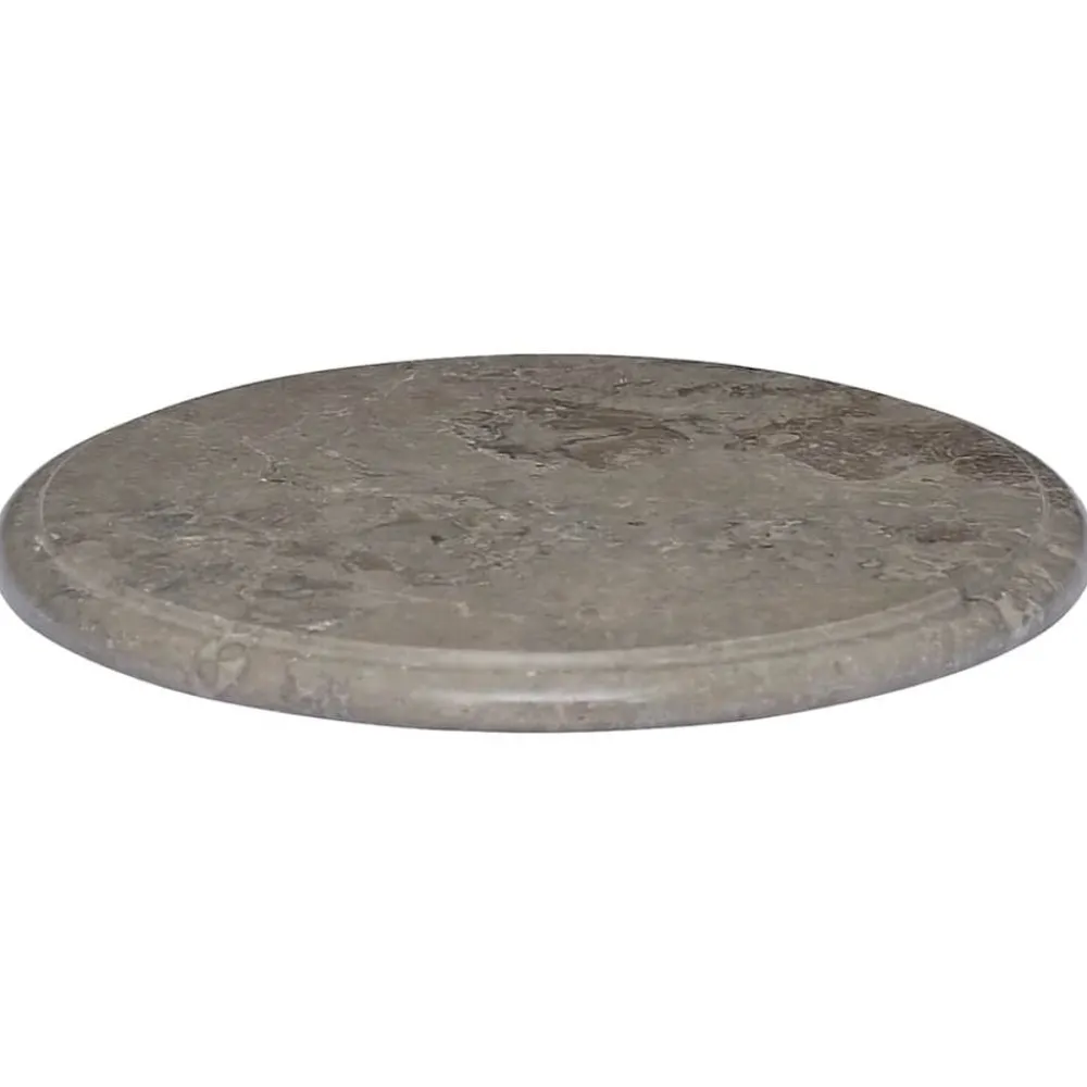 Accessoires Pour Tables-vidaXL Dessus de table Ø40x2,5 cm Marbre Gris