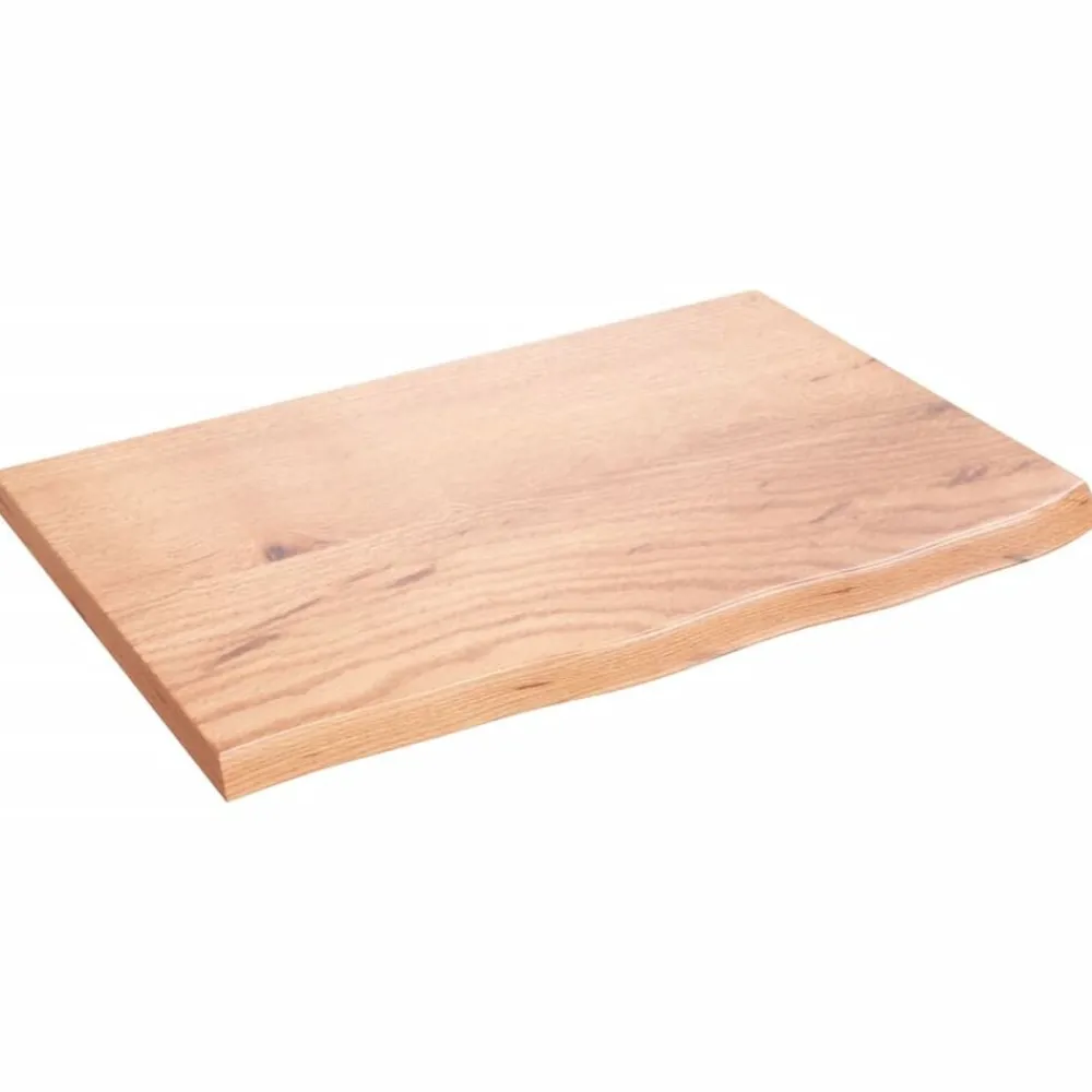 vidaXL Dessus de table 60x40x2 cm bois chêne traité
