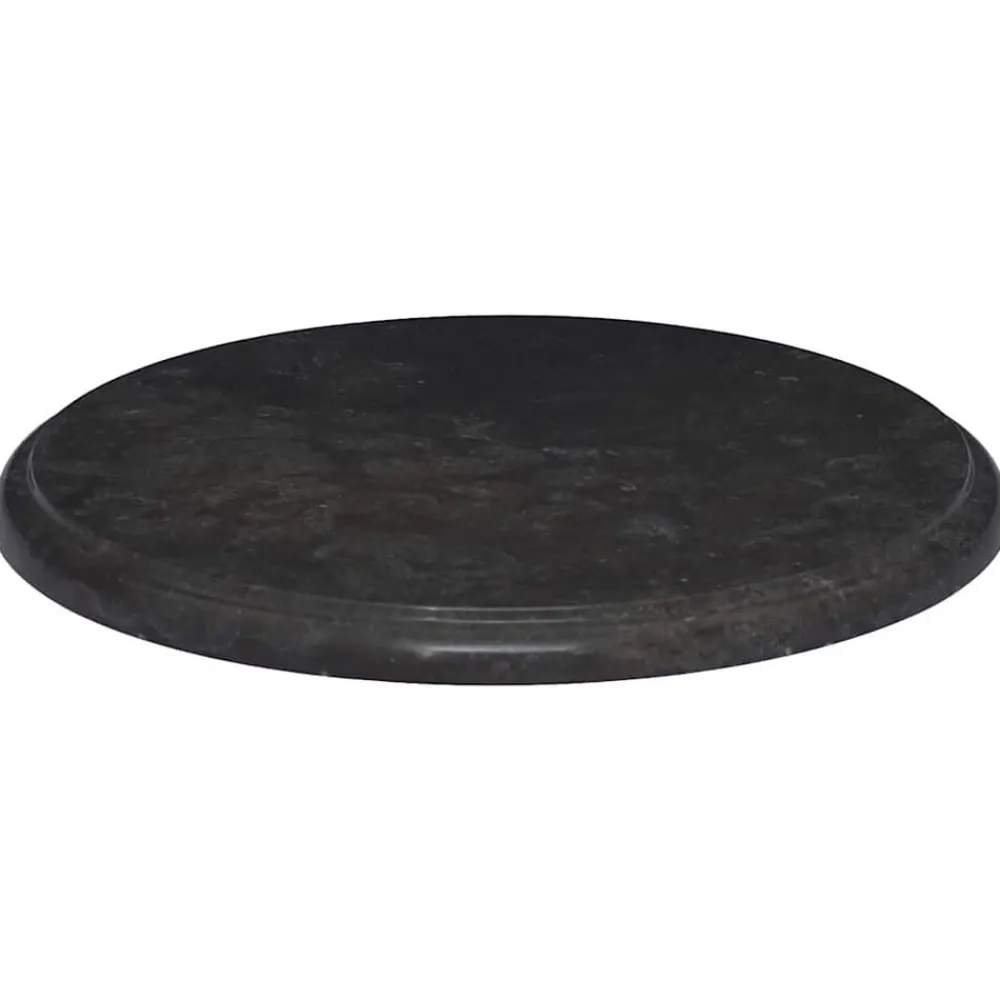 vidaXL Dessus de table Ø40x2,5 cm Marbre