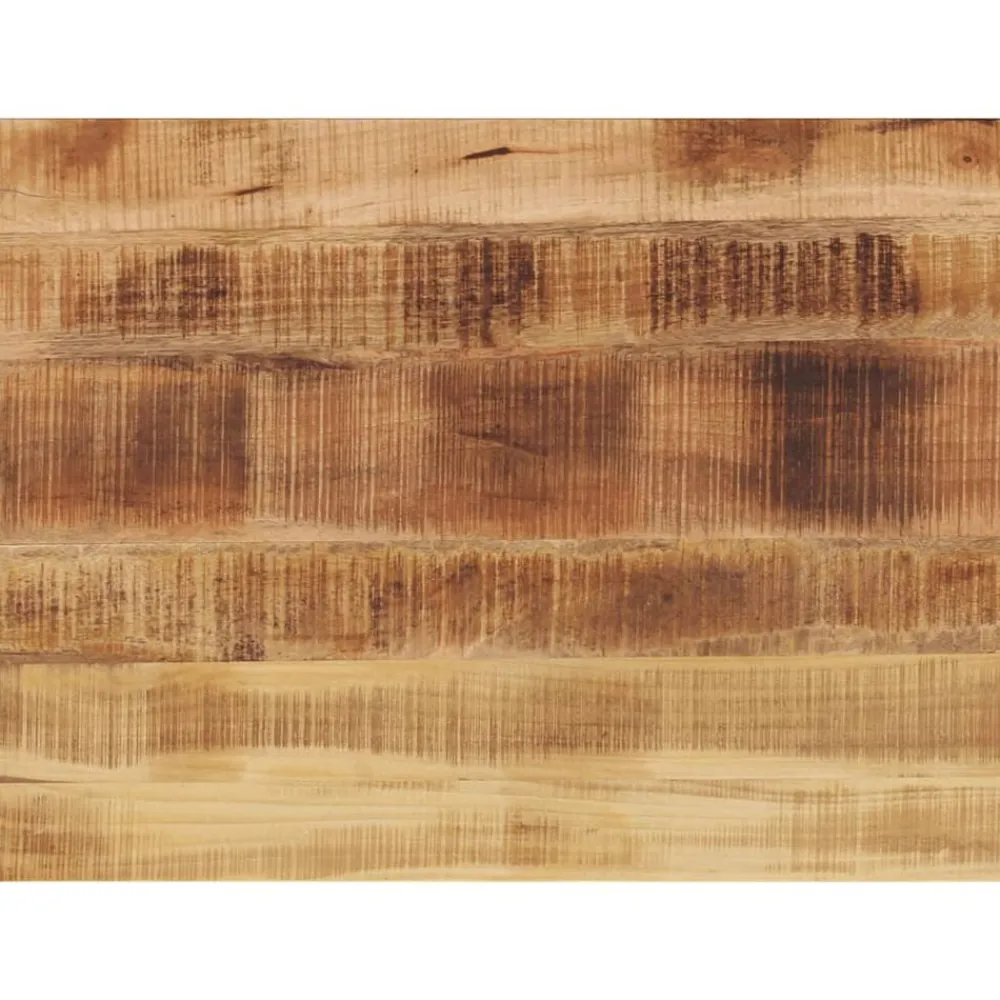 Accessoires Pour Tables-vidaXL Dessus de table rectangulaire bois massif de manguier brut Bois de manguier brut (naturel)