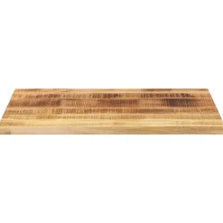 Accessoires Pour Tables-vidaXL Dessus de table rectangulaire bois massif de manguier brut Bois de manguier brut (naturel)