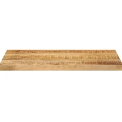Accessoires Pour Tables-vidaXL Dessus de table rectangulaire bois massif de manguier brut Bois de manguier brut (naturel)
