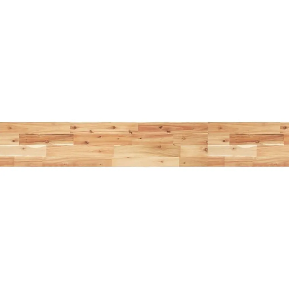 vidaXL Dessus de table rectangulaire 140x20x2 cm bois massif d'acacia