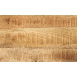 vidaXL Dessus de table rectangulaire bois massif de manguier brut