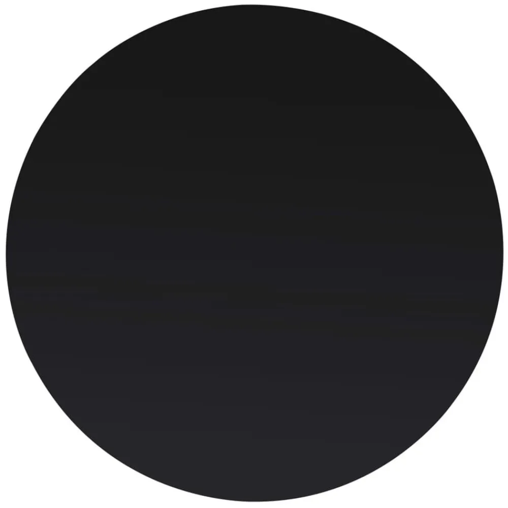 vidaXL Dessus de table rond Verre trempé 300 mm