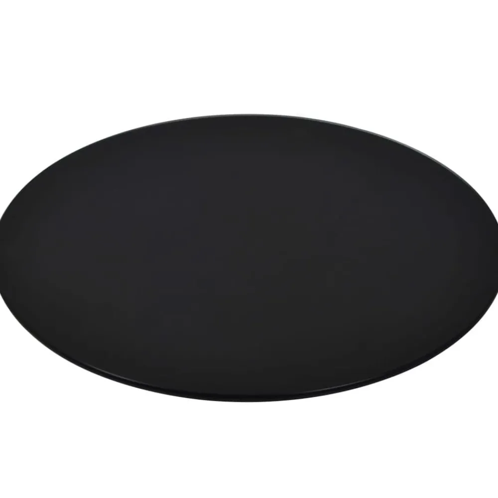 vidaXL Dessus de table rond Verre trempé 300 mm