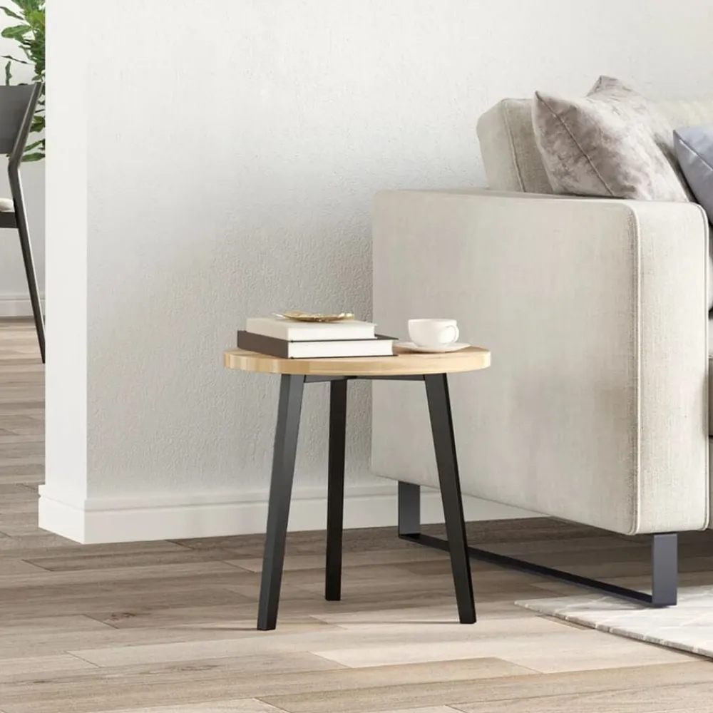 vidaXL Dessus de table rond Ø40x2 cm bois massif d'acacia