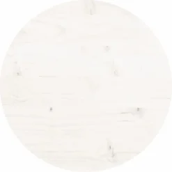 Accessoires Pour Tables-vidaXL Dessus de table rond Ø30x3 cm bois de pin massif Blanc