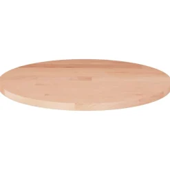 vidaXL Dessus de table rond Ø30x1,5 cm Bois de chêne massif non traité